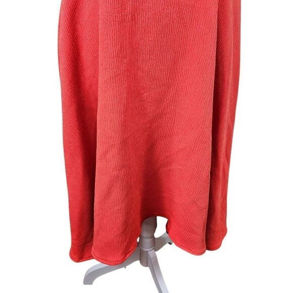 NWT Angel Biba Strapless Dress. Tangerine Orange. Med - Picture 6 of 15